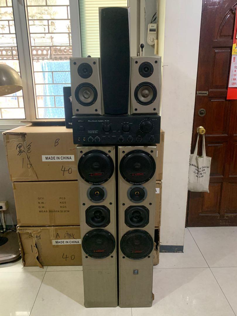 amplifier for surround sound system