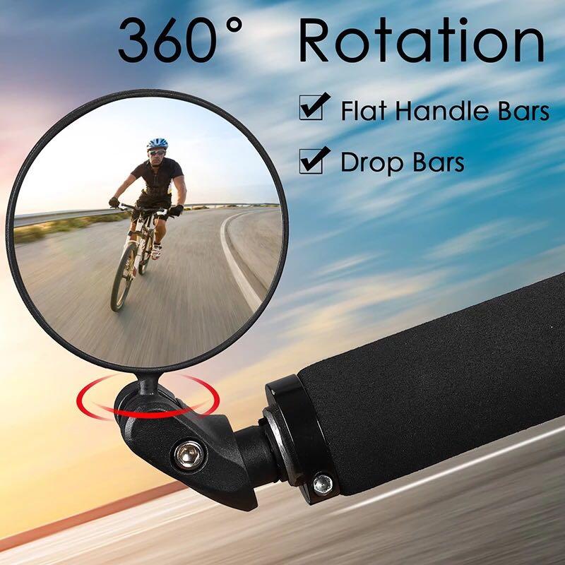 Brompton fit 70mm rear mirror for bar end , Sports Equipment, Bicycles & Parts, Parts