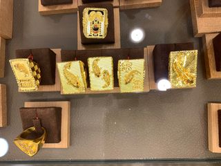 Pure Gold Dragon Phoenix Bracelet Luxury Accessories Others On Carousell