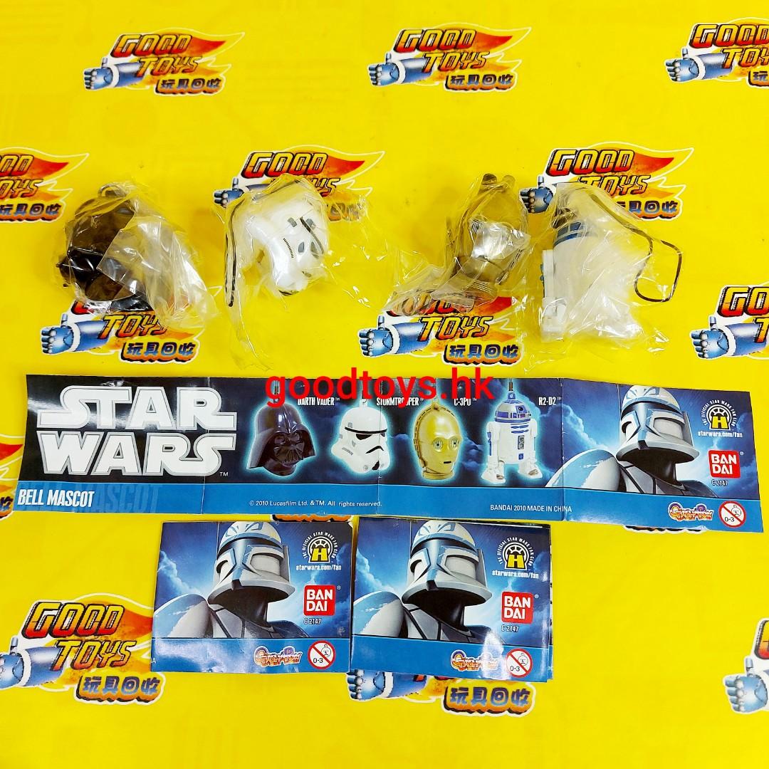 全新BANDAI 星球大戰STAR WARS BELL MASCOT 鈴鐺電話繩吊飾公仔啷啷扭