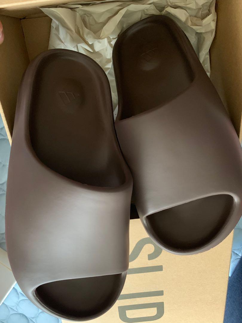 斷捨離之： Yeezy slide G55495 咖啡色US 6 24cm 適合37 38, 女裝, 鞋 
