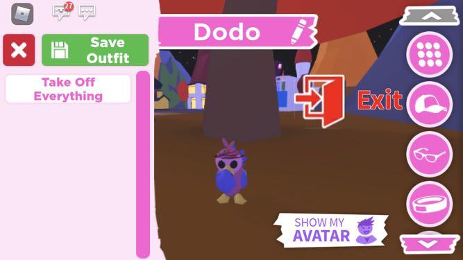 Adopt Me Dodo Trex Toys Games Video Gaming In Game Products On Carousell It can be hatched from the fossil egg which costs 750. adopt me dodo trex