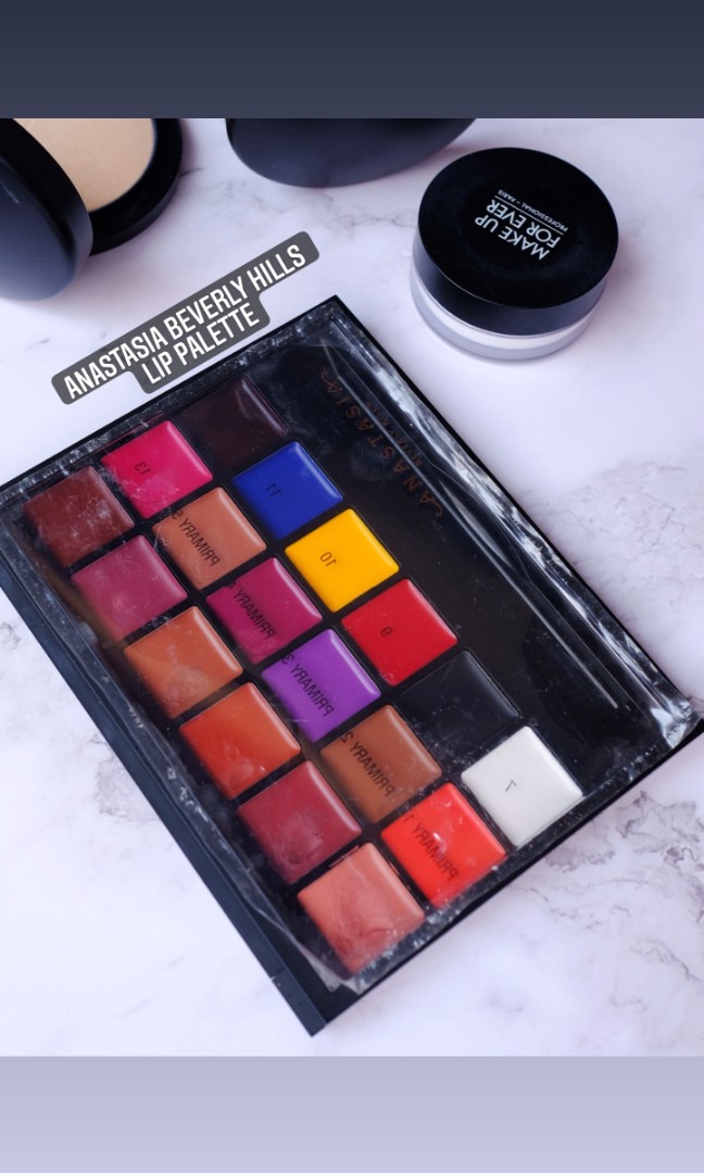 anastasia lipstick palette