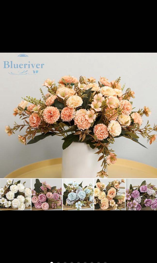 Artificial Silk Flower Bouquet (Category: Laundry Baskets) located in Taguig. Submitted by endlessbliss_ph (Listing ID 1041913063, Image 2). Description: Colors: white, pink,blue, purple, champagne. FOR PRE-ORDER,5-15 days ETA, could be earlier.