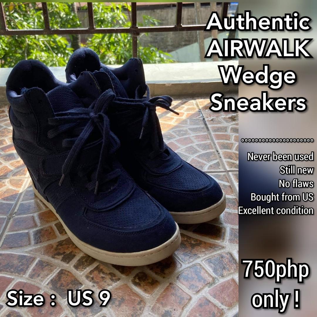 Authentic AIRWALK Wedge Sneakers - US 9 