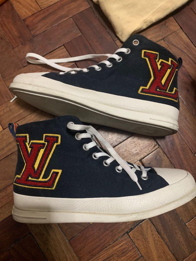 Louis Vuitton Fastball  High top sneakers, Converse high top sneaker,  Chucks converse