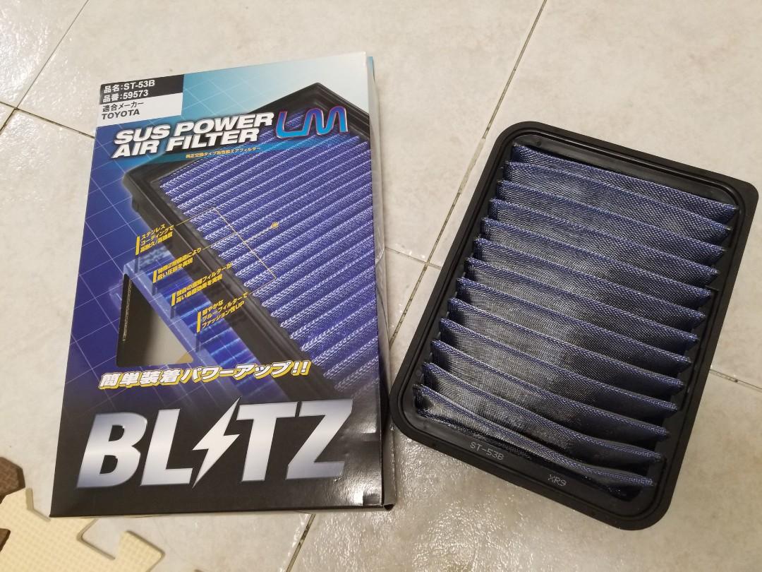 現貨 日本biltz 高流量風隔豐田專用 日本製造 不用清洗 只須用掃清潔適合以下車款 Porte141 Siente170 Spade Noah70系 Voxy Rumion 汽車配件 改裝 內外零件