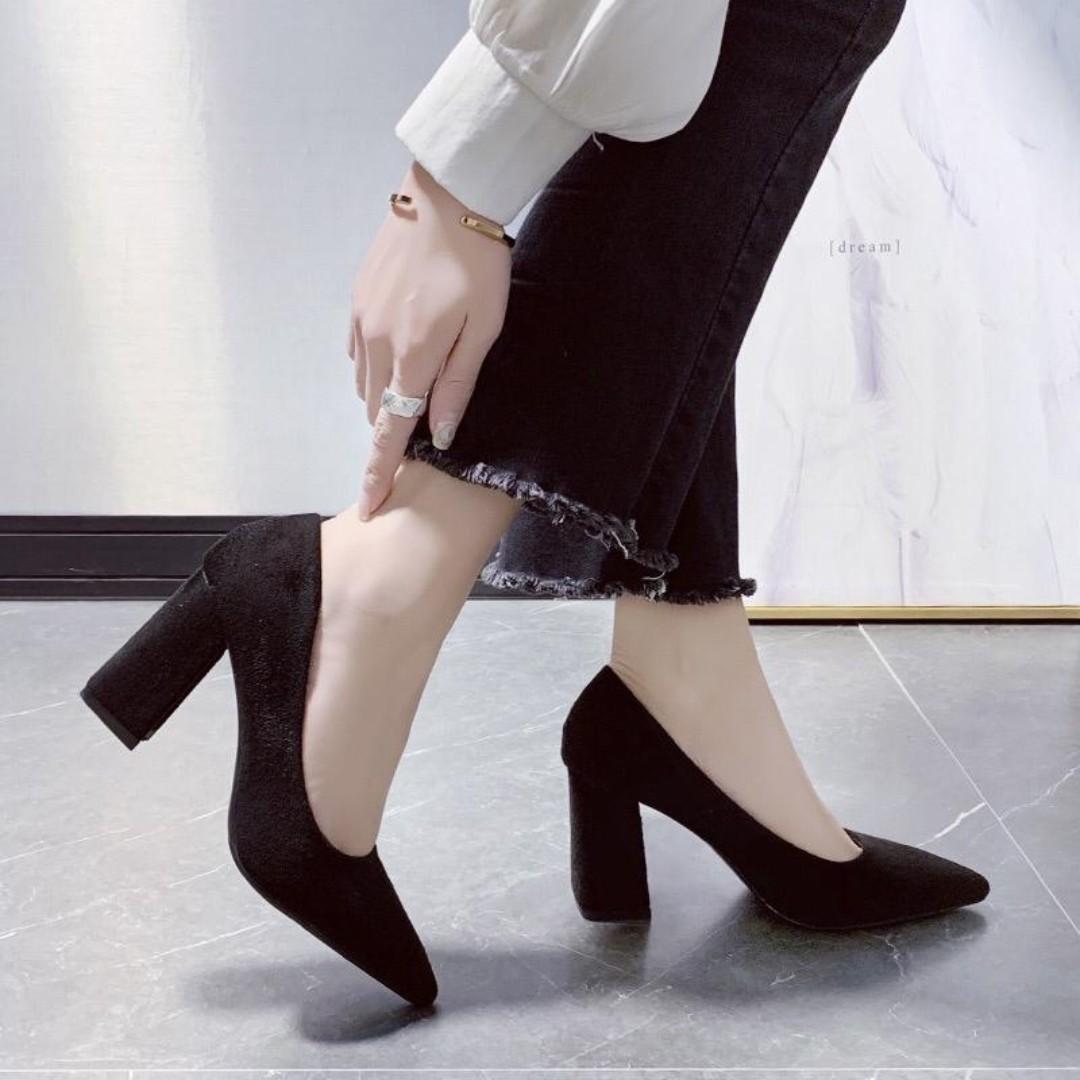 BCBGeneration Block Heel Heeled Sandal in Black | Lyst
