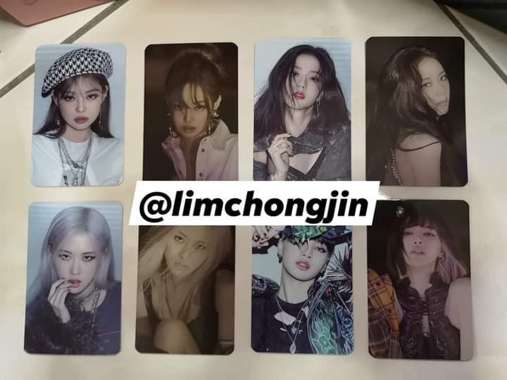 BLACKPINK The Album Applemusic Photocard, Hobbies & Toys