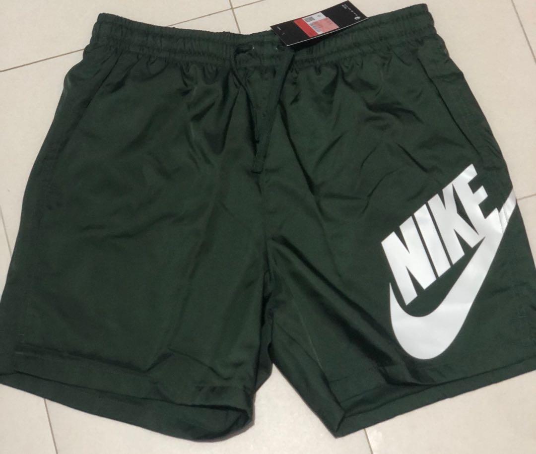 dark green nike shorts