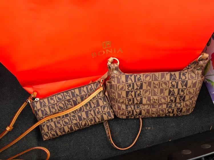 BONIA HANDBAG ORIGINAL BOUTIQUE, Luxury, Bags & Wallets on Carousell