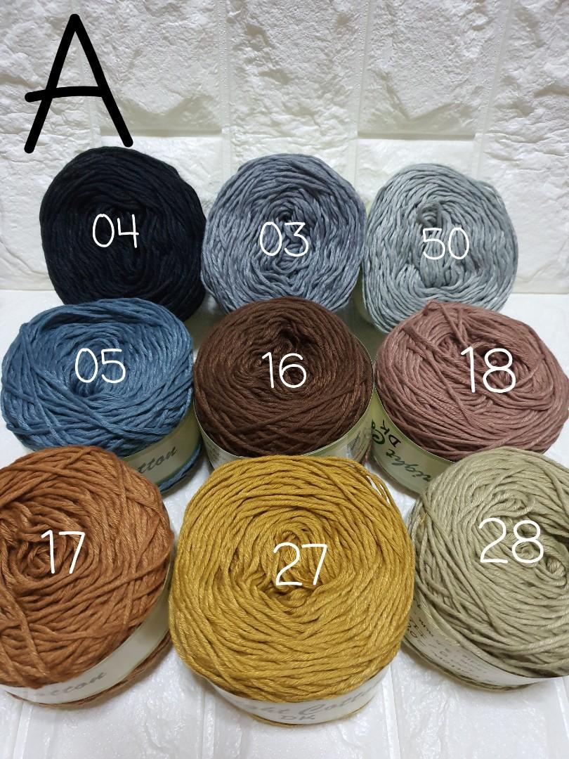 Polyester Yarn TKT 50 8ply 100grams