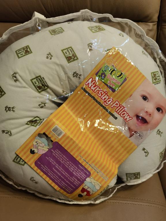 bumble bee nursing pillow