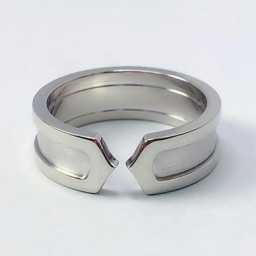 Cartier 750 white gold 2C ring Women s Fashion Jewelry Organizers Rings on Carousell