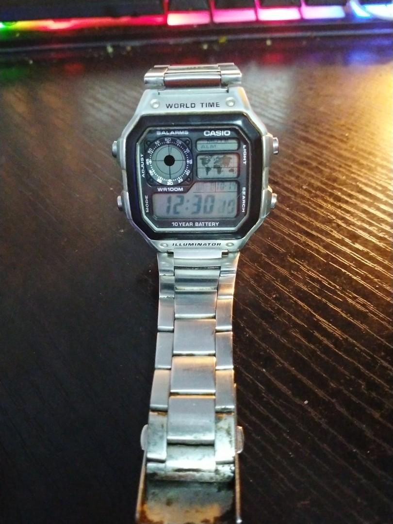 Casio casio royale AE- 1200-WH, Mobile Phones & Gadgets, Wearables ...