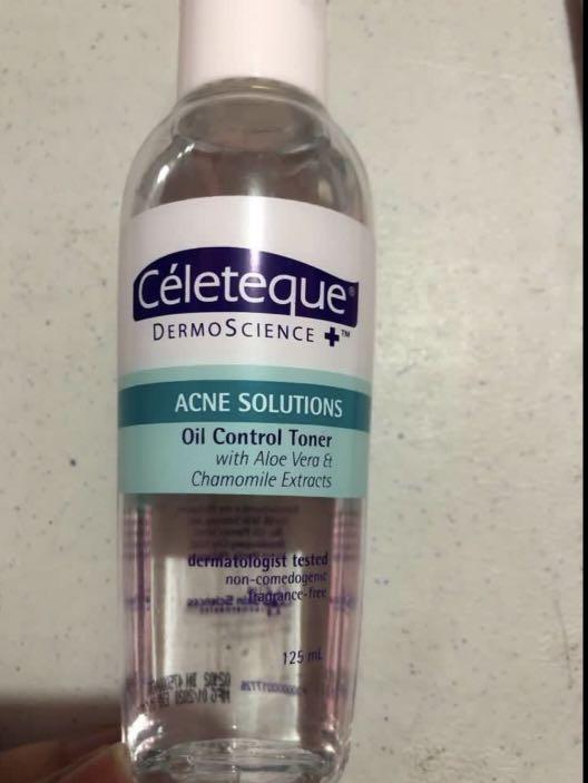 celeteque acne solutions toner