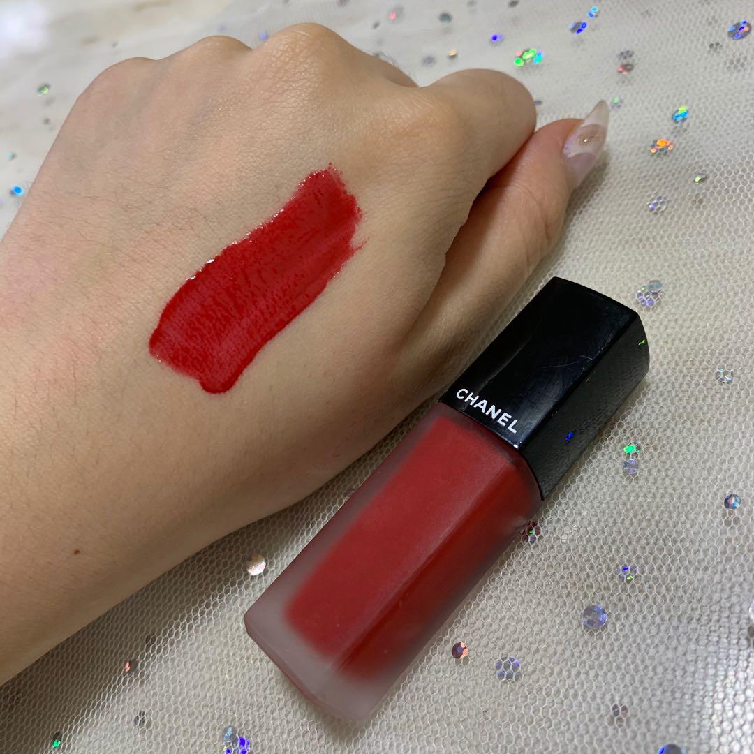 Chanel Rouge Ombre (89) Rouge Allure Laque (2020) Review & Swatches