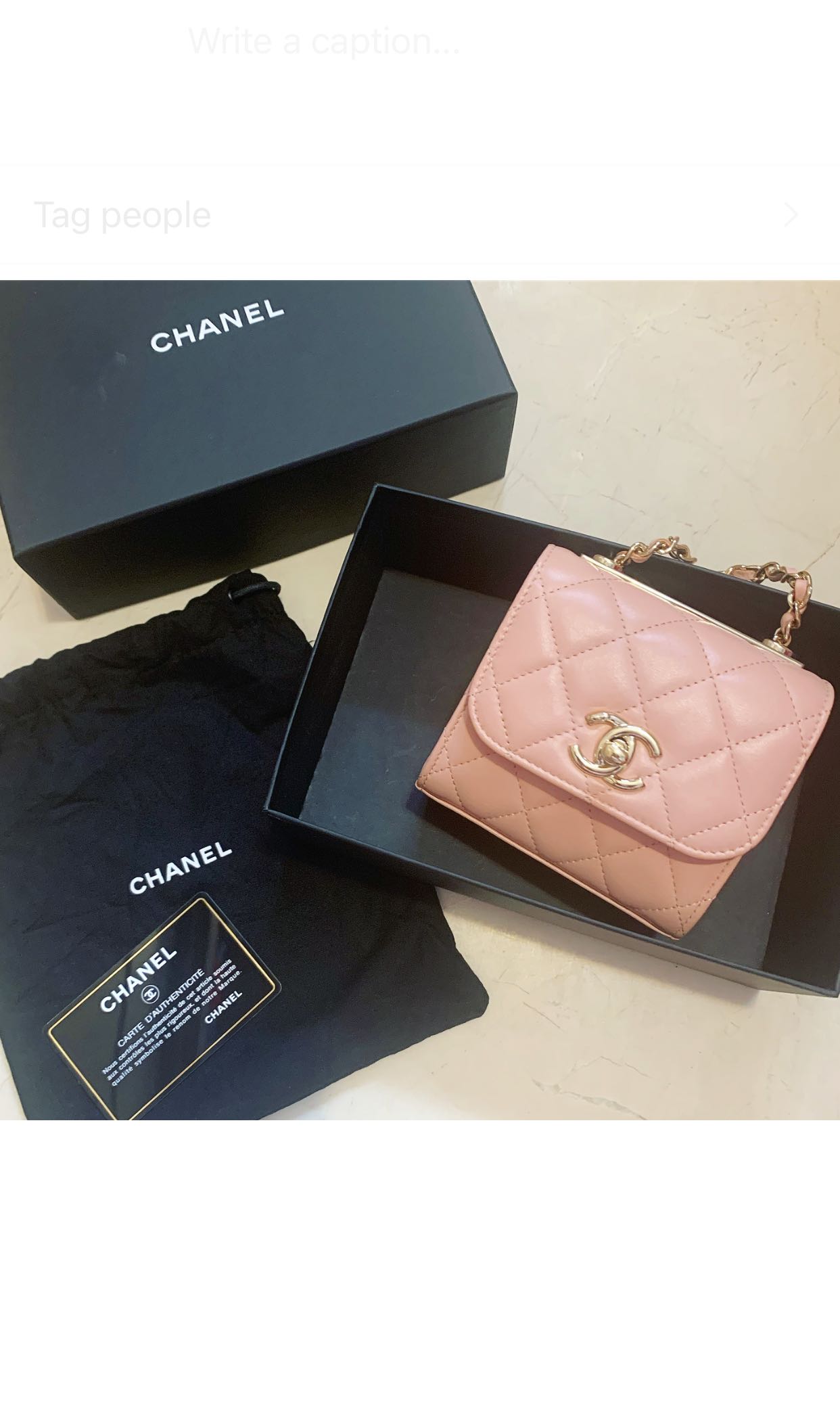 Chanel trendy mini bag clearance