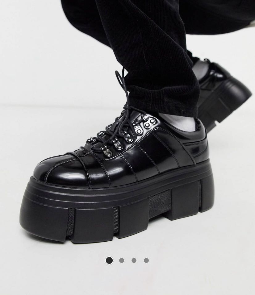 CHUNKY PLATFORM SHOES Men s Fashion Footwear Boots on