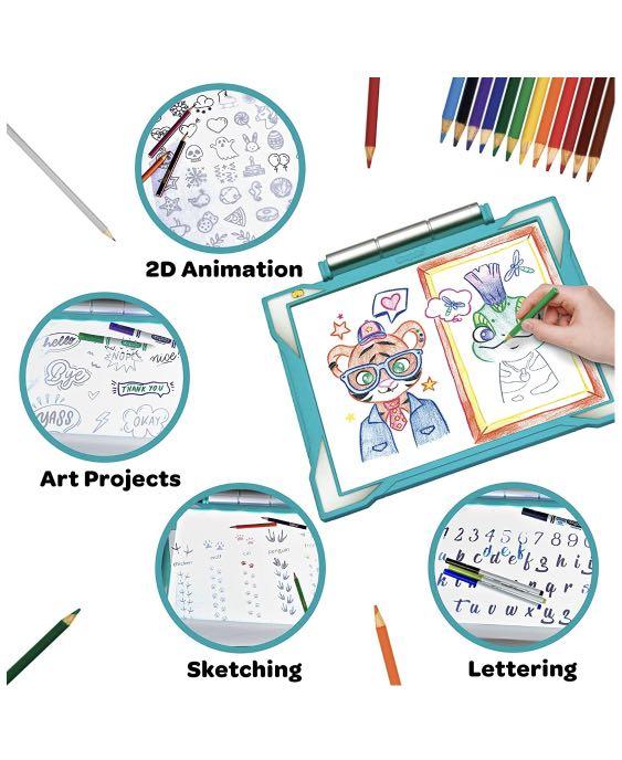 Crayola Trolls Light Up Tracing Pad Coloring Board For Kids / Once you