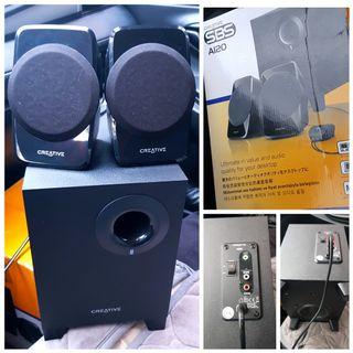 creative a50 wired desktop speaker