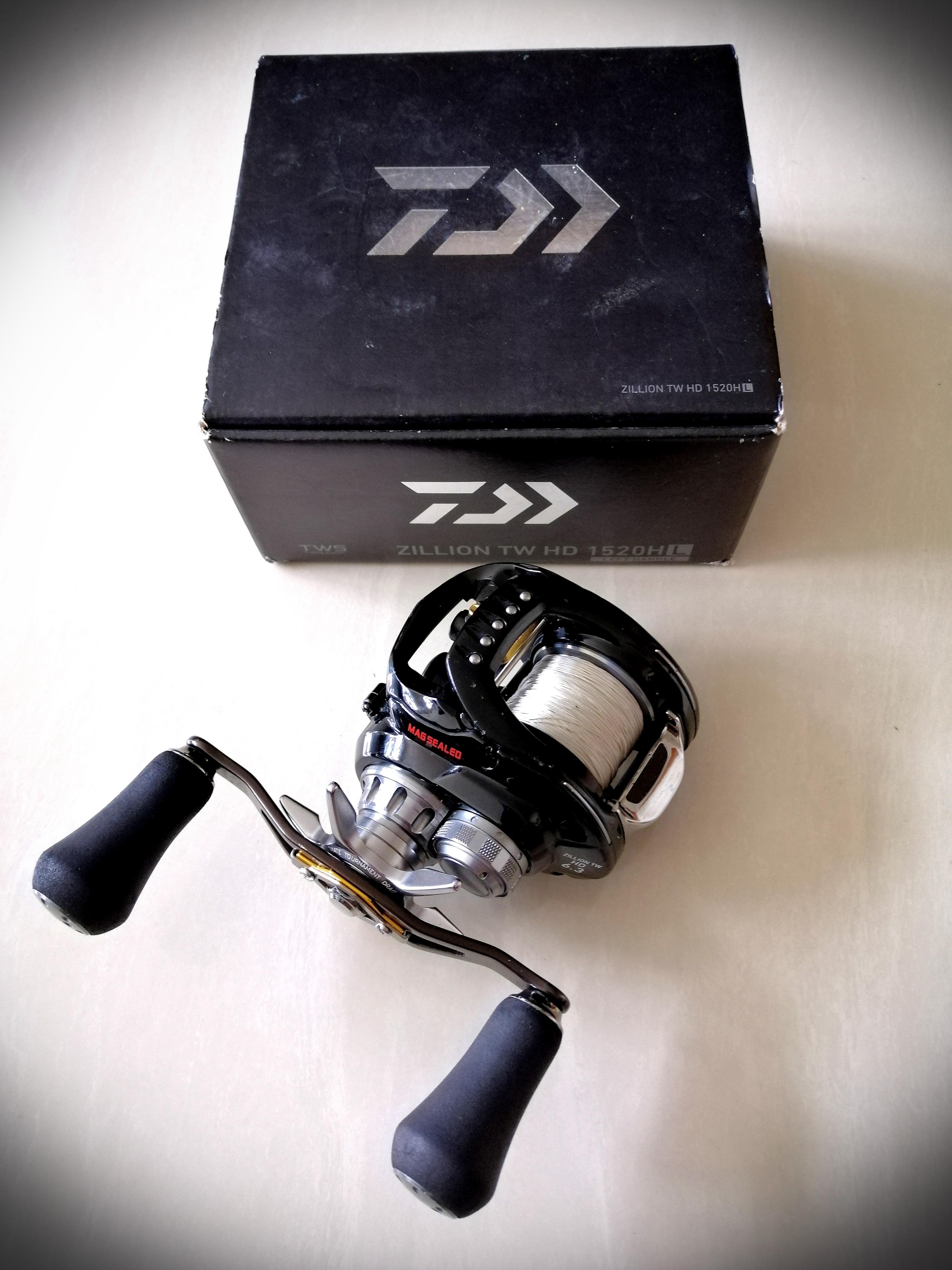 Daiwa Zillion TW HD 1520HL Baitcasting Reel, Sports Equipment