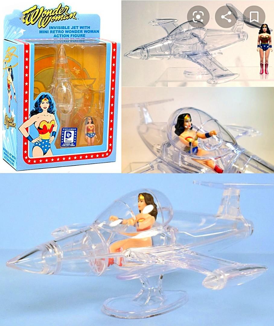 Wonder woman & invisible jet toy clearance