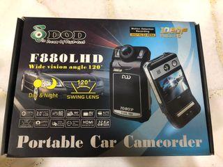 BNIB brand new in box DOD Dream of Digi-Tech F880L Full HD DVR driving recorder camera Blackvue Thinkware iroad v9 s2 v7 morbella surveillance
