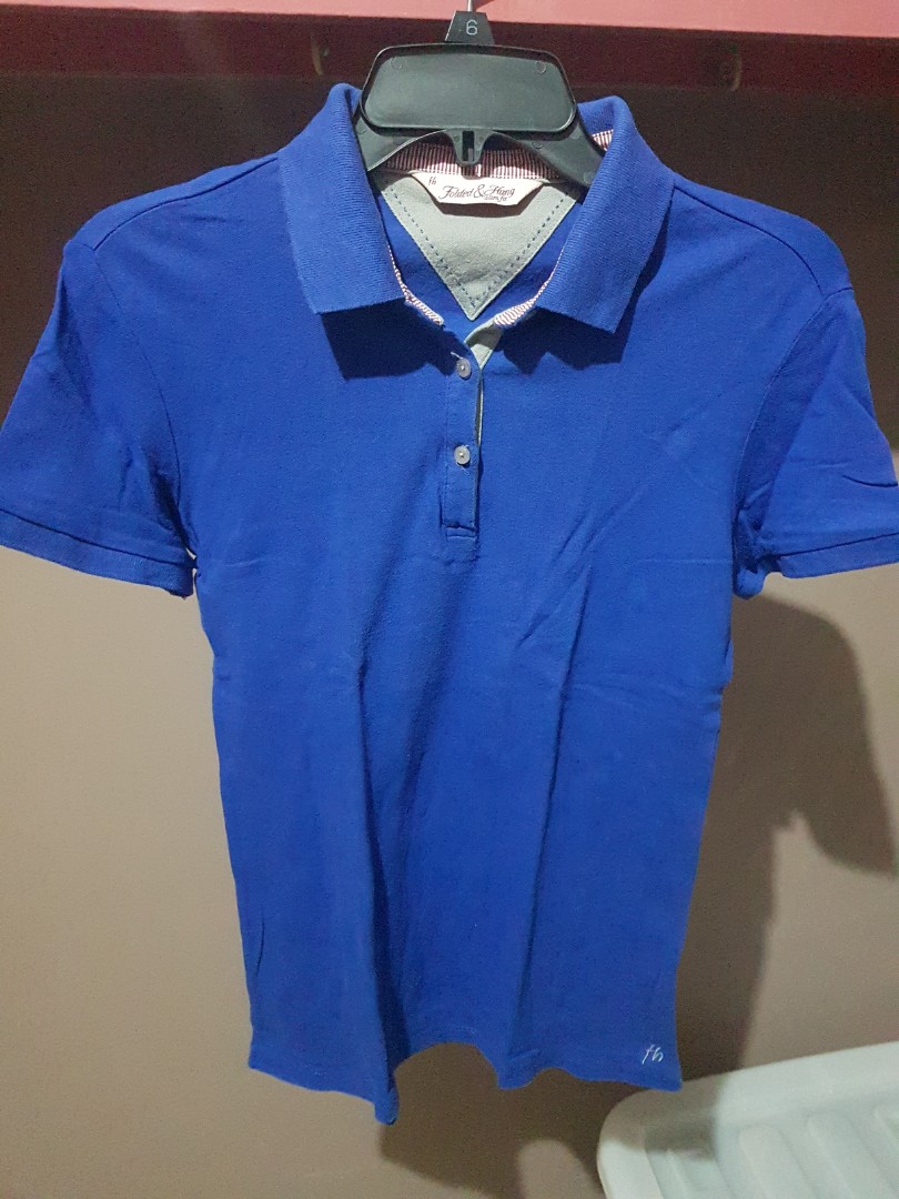 Folded & Hung blue polo shirt, Men's Fashion, Tops & Sets, Tshirts ...
