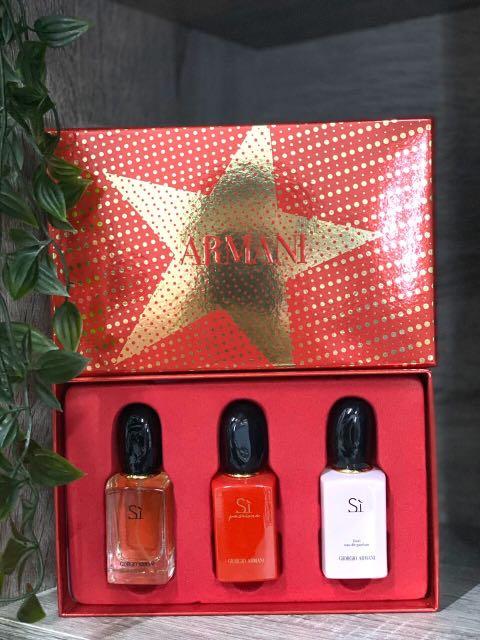 Gift Set GIORGIO ARMANI 30ml each 3in1 Beauty Personal Care