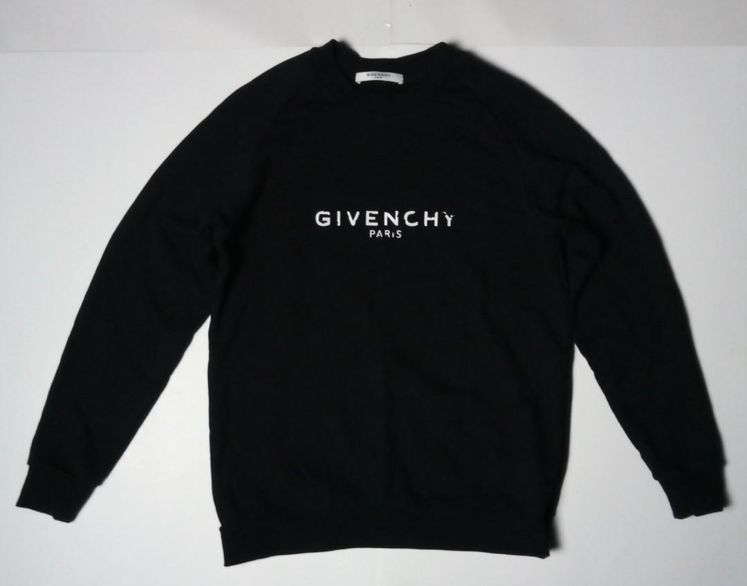 Givenchy Destroyed crewneck Men s Fashion Tops Sets Tshirts Polo Shirts on Carousell