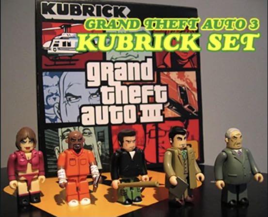 GRAND THEFT AUTO 3 SET KUBRICK, Hobbies & Toys, Toys & Games on