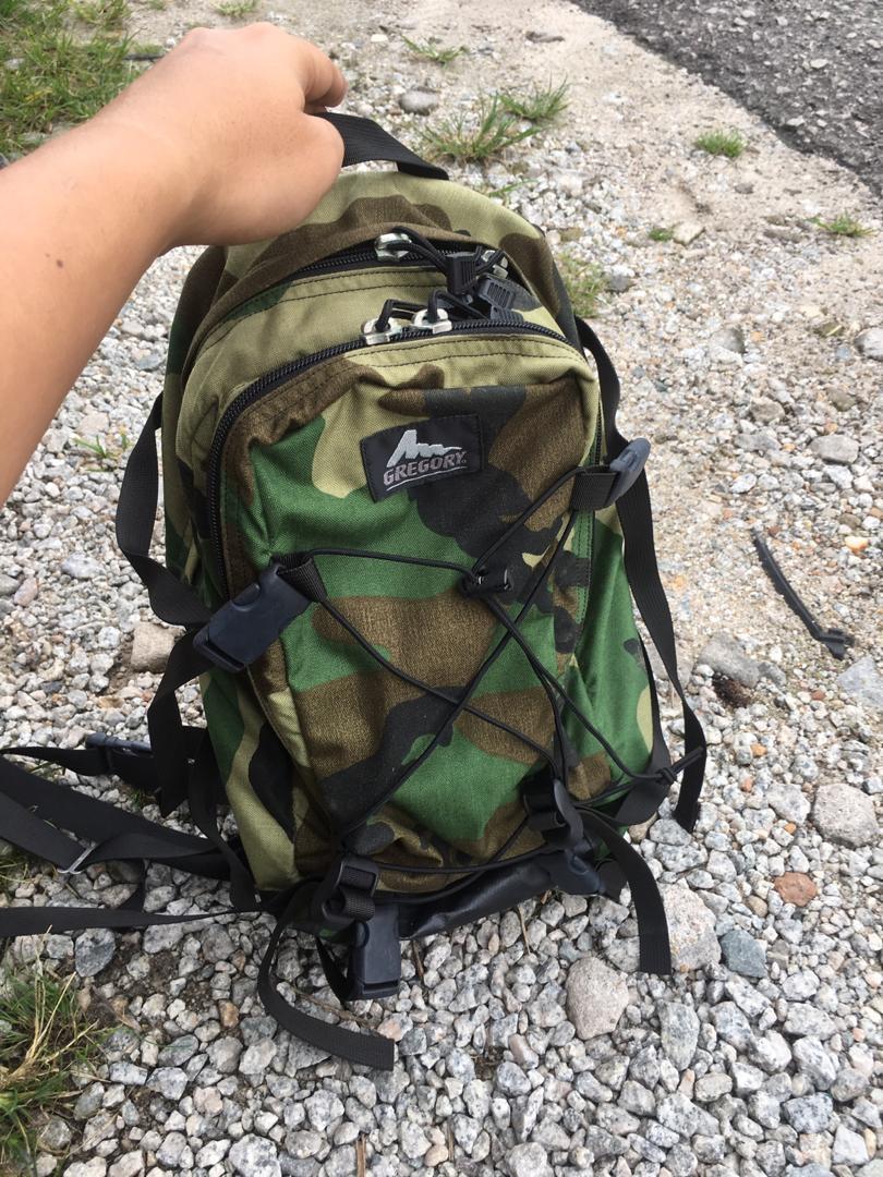 Gregory camo backpack sales