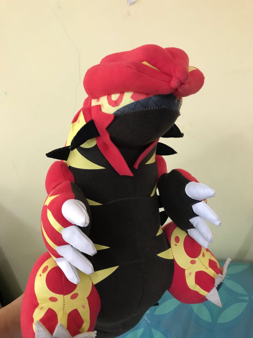 groudon pokemon plush