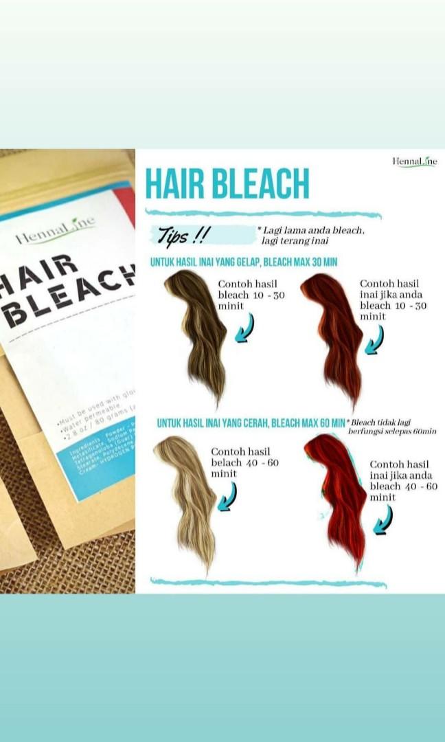 Hair Bleach Halal Beauty Personal Care Hair On Carousell