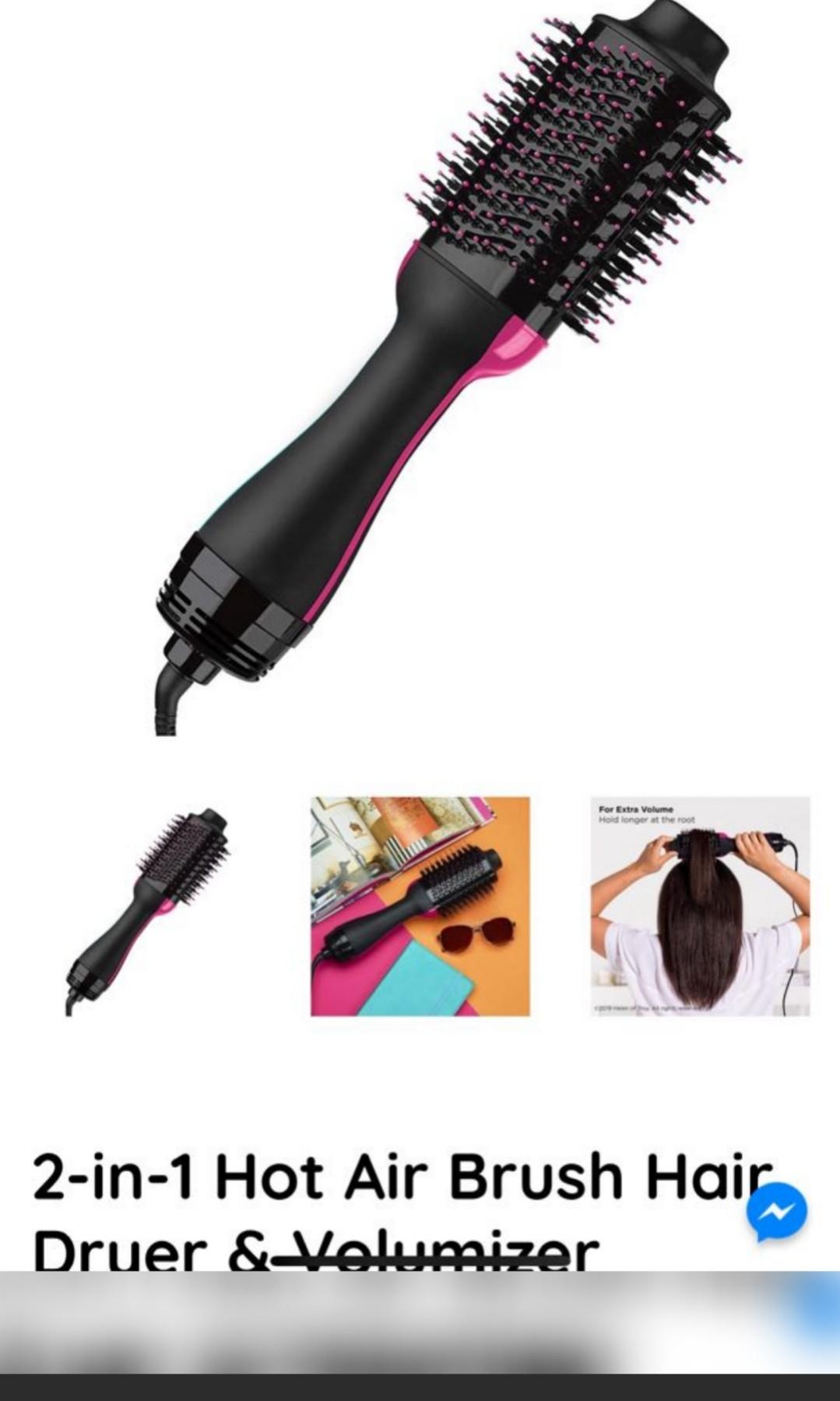 Hot Air Brush Dryer, Beauty & Personal Care, Hair on Carousell