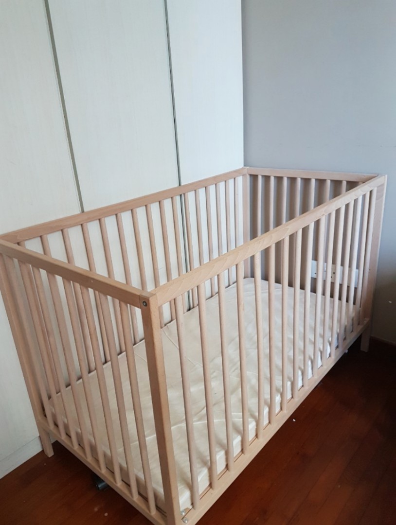 Ikea Baby Cot Sniglar, Babies & Kids, Baby Nursery & Kids Furniture