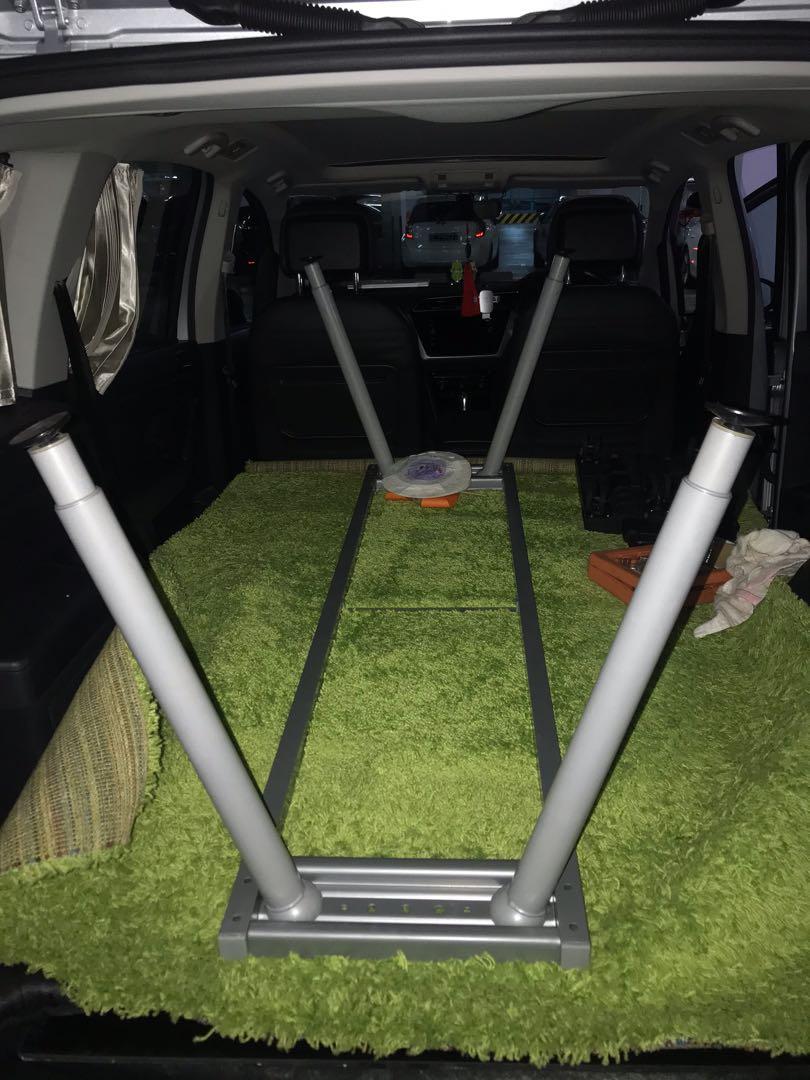 IKEA Tempered glass study table, Furniture & Home Living, Furniture, Tables & Sets on Carousell