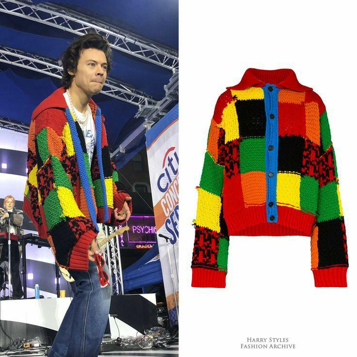 harry styles knitted jacket