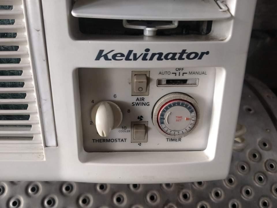 Kelvinator 1.5 HP Window Type Aircon, TV & Home Appliances, Air
