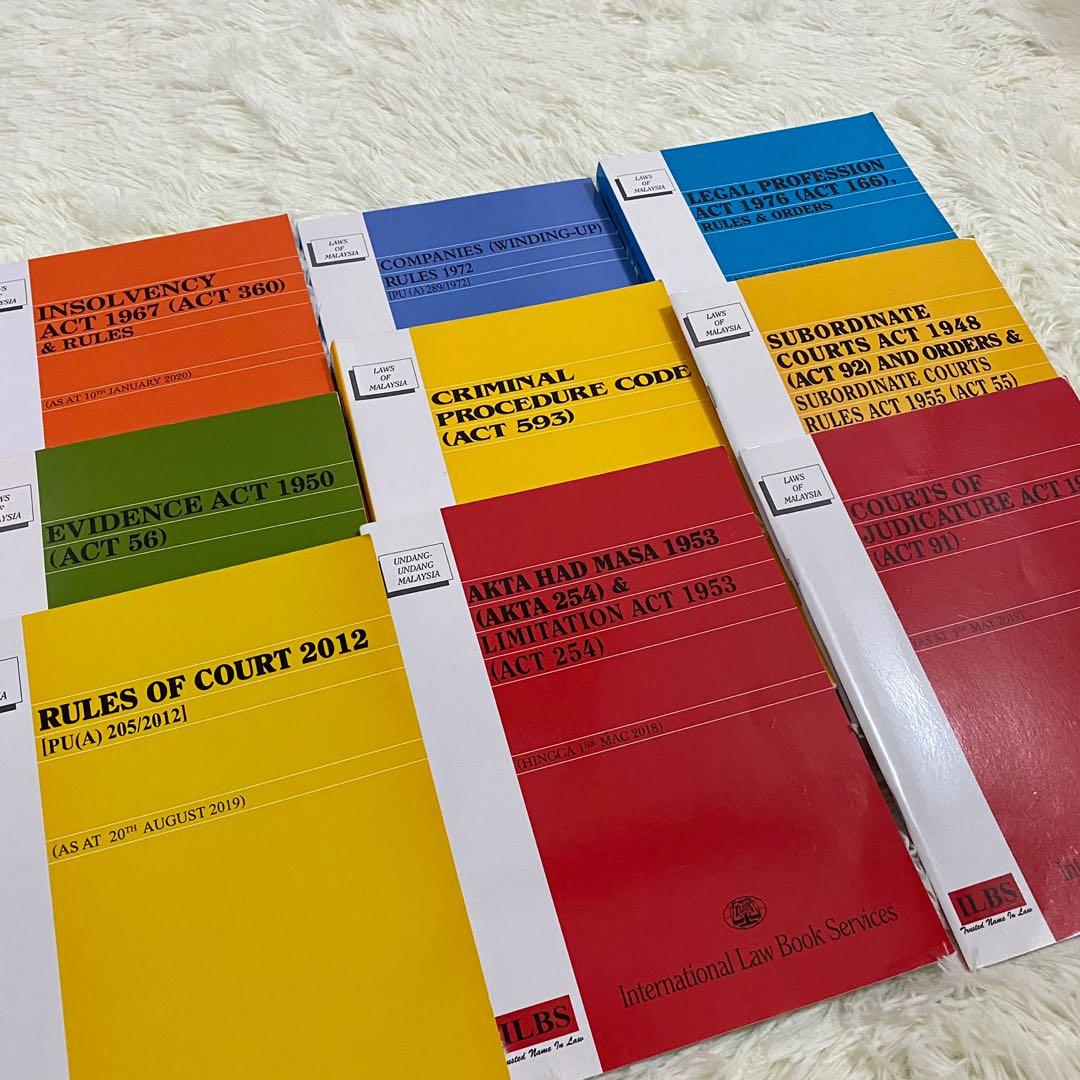 Law Statutes Acts Books 40 50 Off Textbooks On Carousell