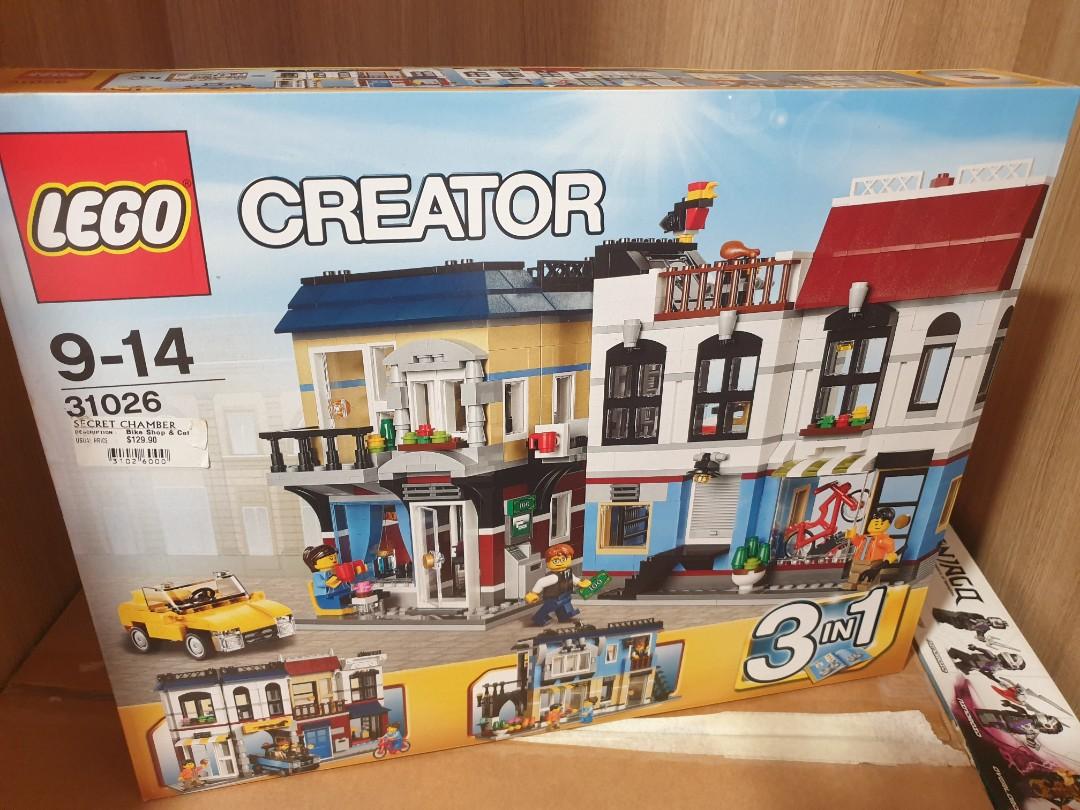 LEGO 31026 Bike Shop and Cafe Creator 3in1, Hobbies & Toys, Toys 