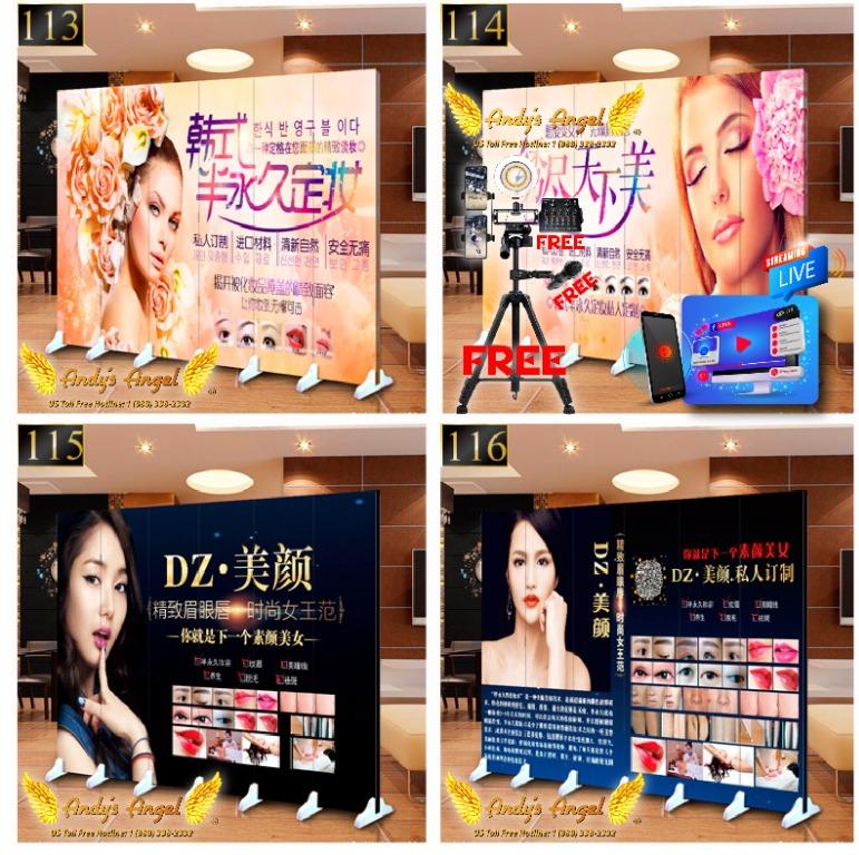 Live Stream Background Divider with live streaming / karaoke set ...