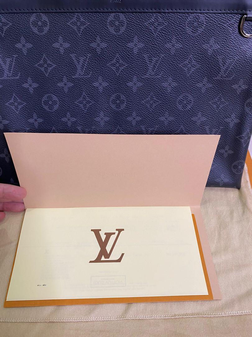 Louis Vuitton Mens Pochette Discovery Monogram Eclipse – Luxe Collective