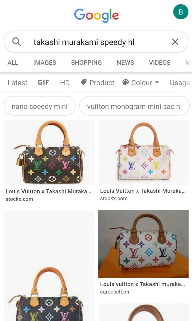 Louis Vuitton x Takashi Murakami White Monogram Multicolore Mini Speed –  FashionsZila