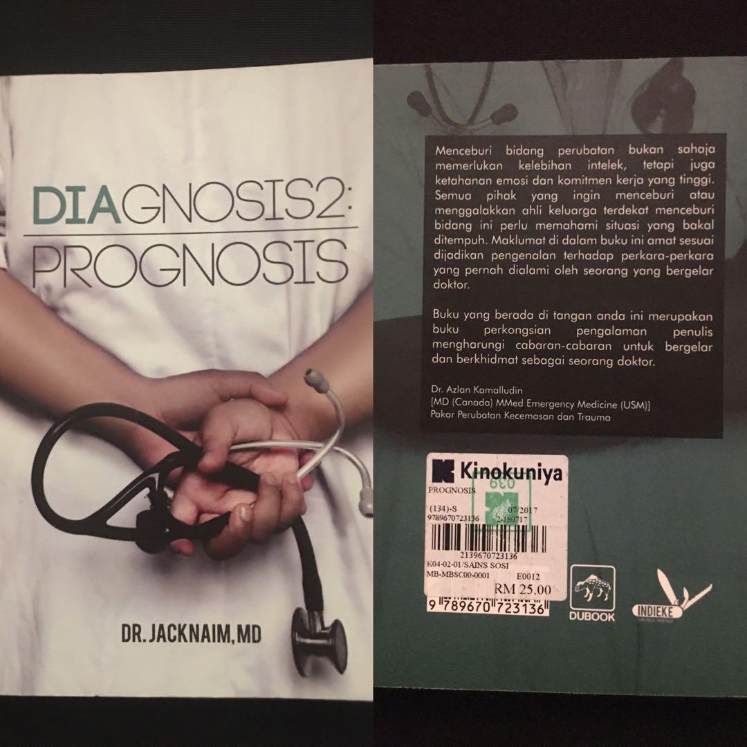 Malay Novel Diagnosis 2 Prognosis Books Stationery Books On Carousell