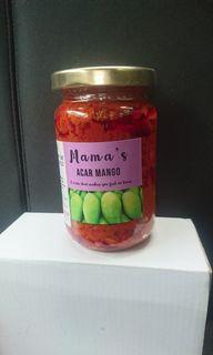 Mama's Homemade Pickles Mango/ikan kurau/brinjal