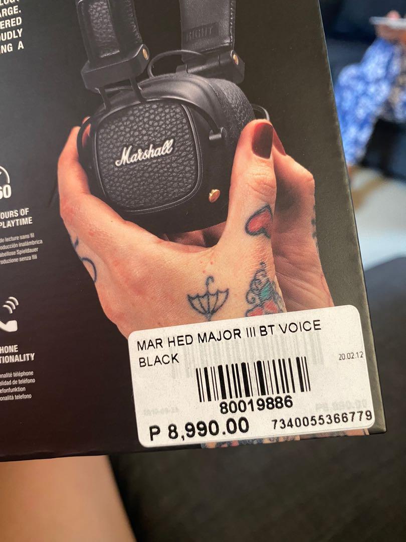 marshall major iii bt voice