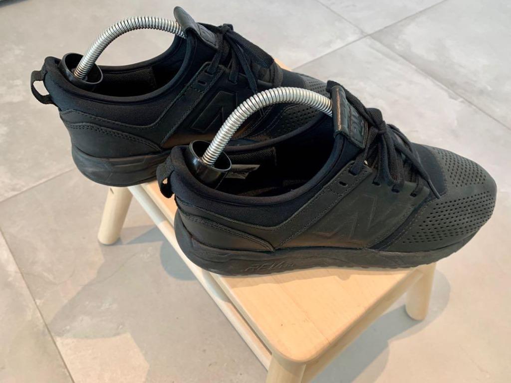 new balance 247 triple black