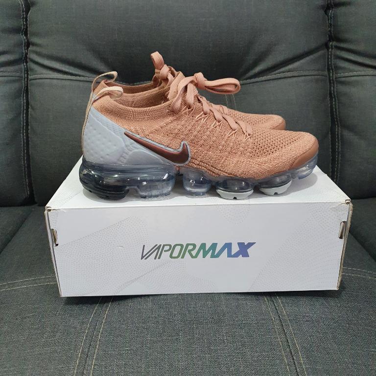vapormax flyknit 2 rose gold